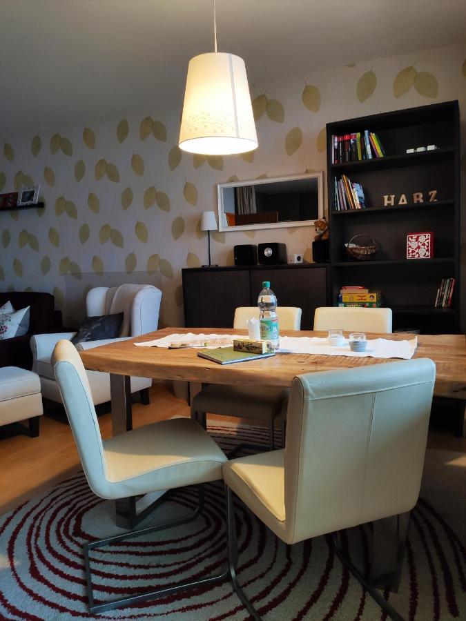 Ferienwohnung Harzluchs Mit Balkon, Netflix Und Sauna Im Haus Hohegeiss Bagian luar foto