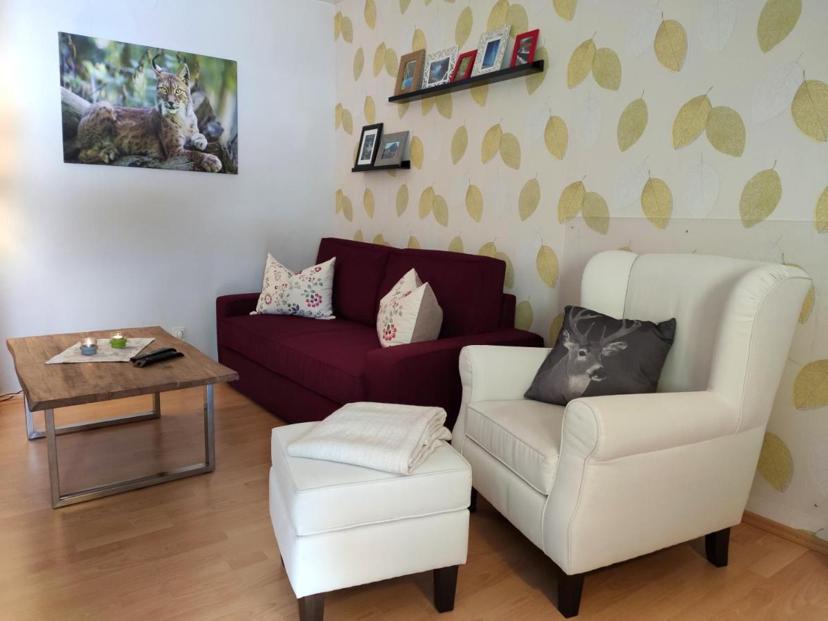Ferienwohnung Harzluchs Mit Balkon, Netflix Und Sauna Im Haus Hohegeiss Bagian luar foto