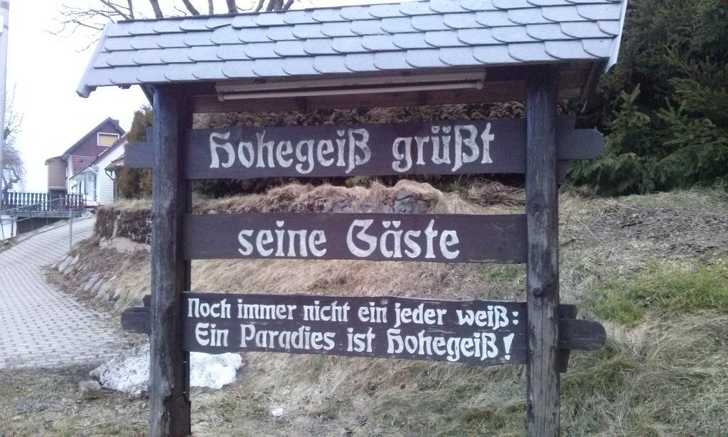 Ferienwohnung Harzluchs Mit Balkon, Netflix Und Sauna Im Haus Hohegeiss Ruang foto
